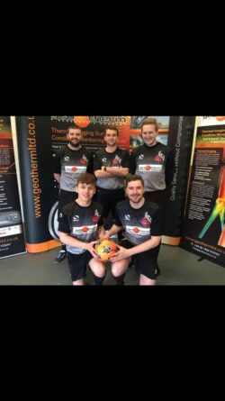 The Goats FC with Geo Therm Ltd sponsorship 2