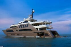 Geo Therm Ltd - ultrasound inspections - super yacht with garage