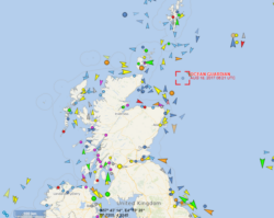 Ocean Guardian location Aug 2017